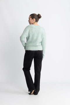 Cmmarni-Pullover - Silt Green Melange