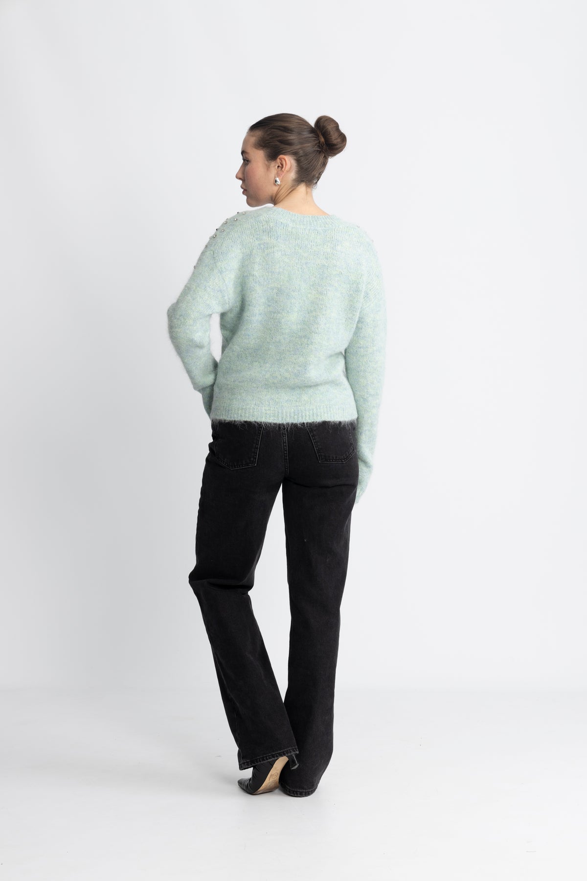 Cmmarni-Pullover - Silt Green Melange