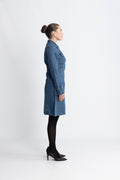 SophinaIW Short Dress - Washed Denim