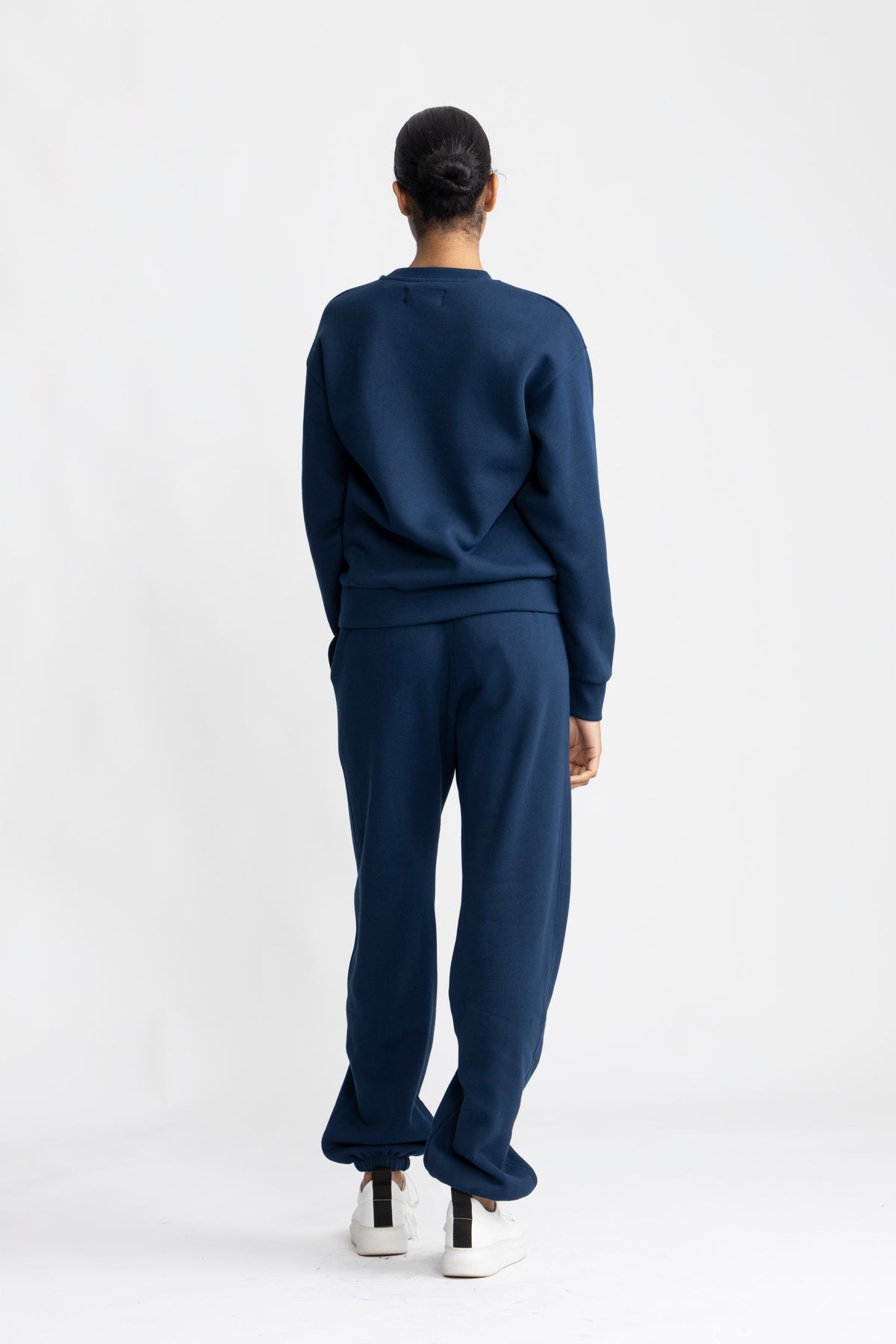 Organic Fitted Crewneck - Pageant Blue