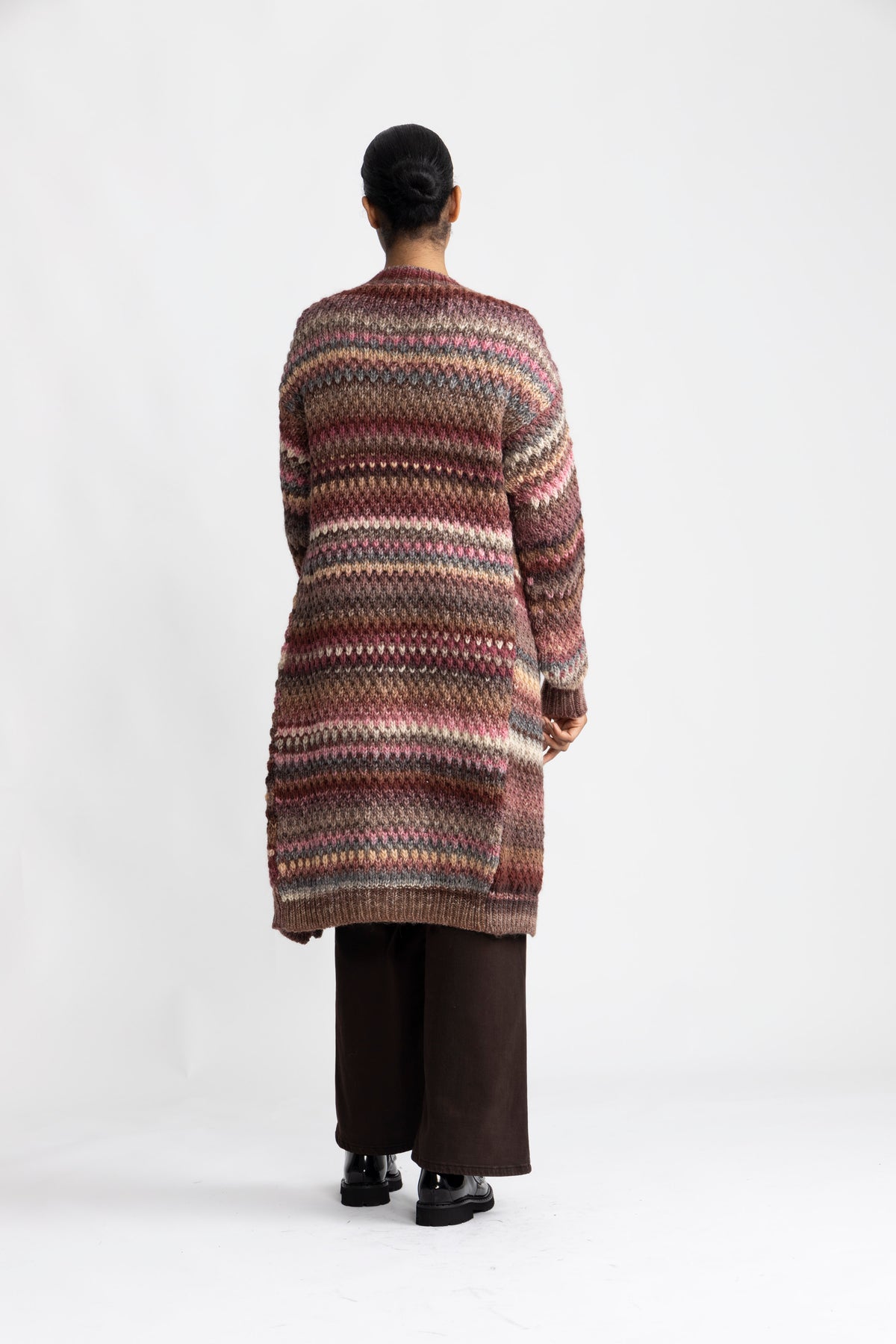 Gio Cardigan - Rust Mix