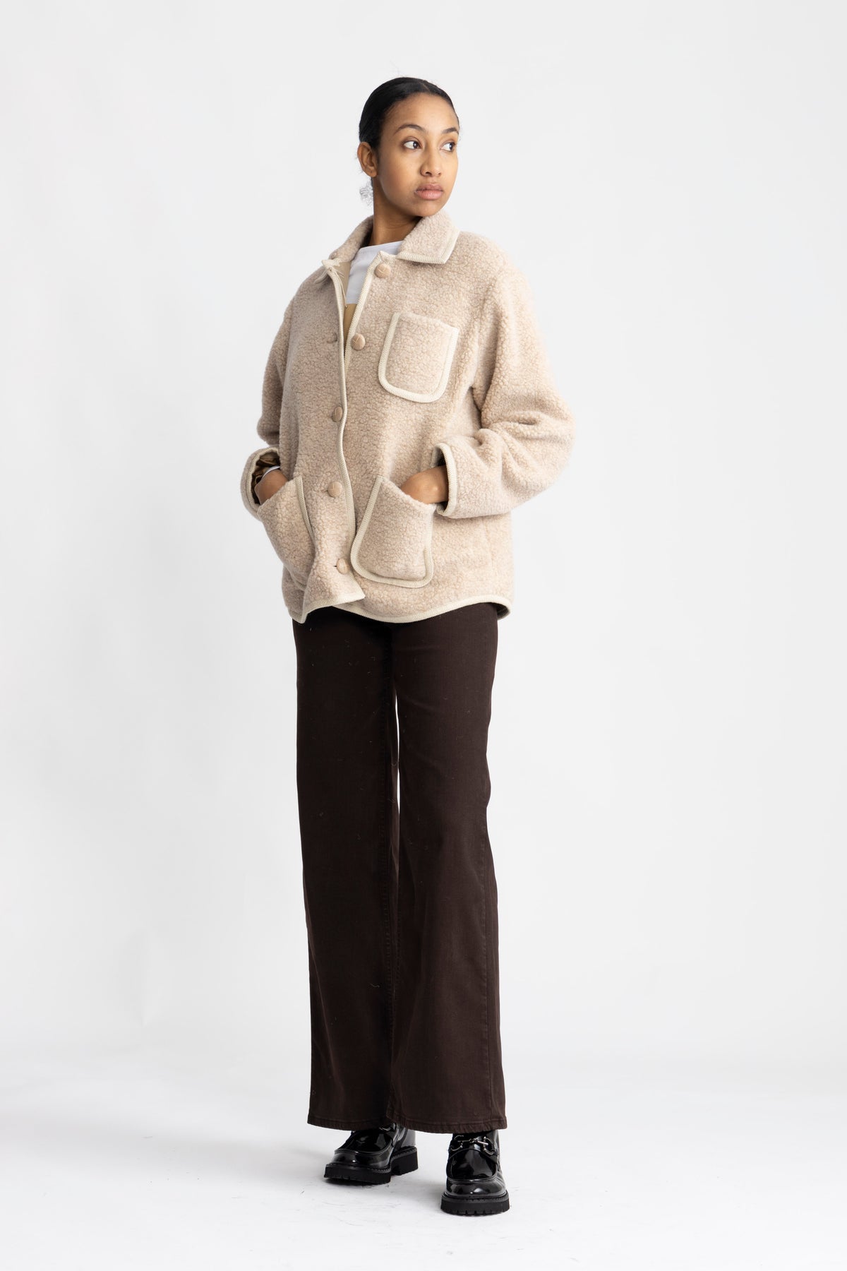 A.P.C. Blouson Esther - Beige Rose