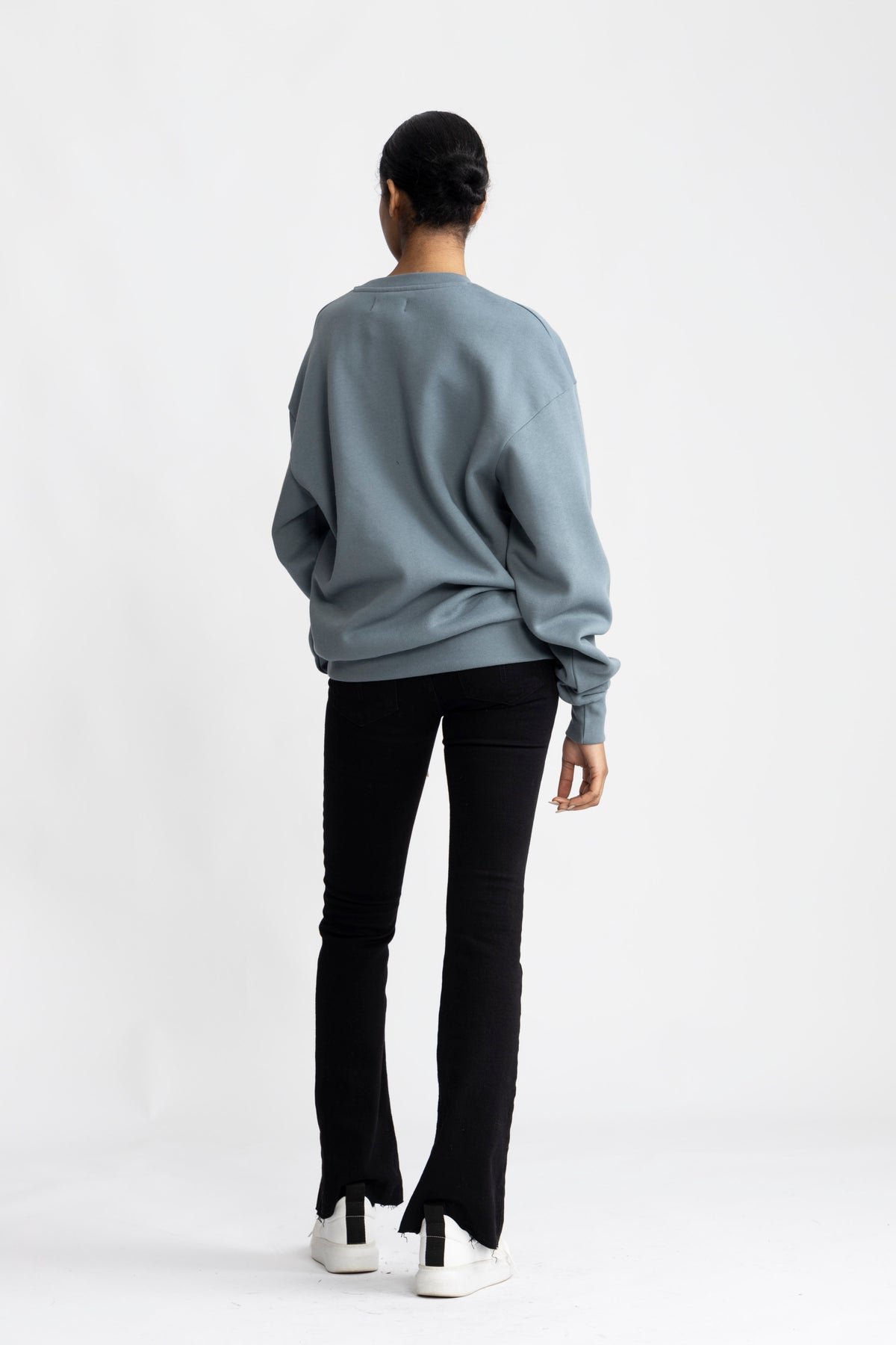 Organic Crewneck - Stormy Weather