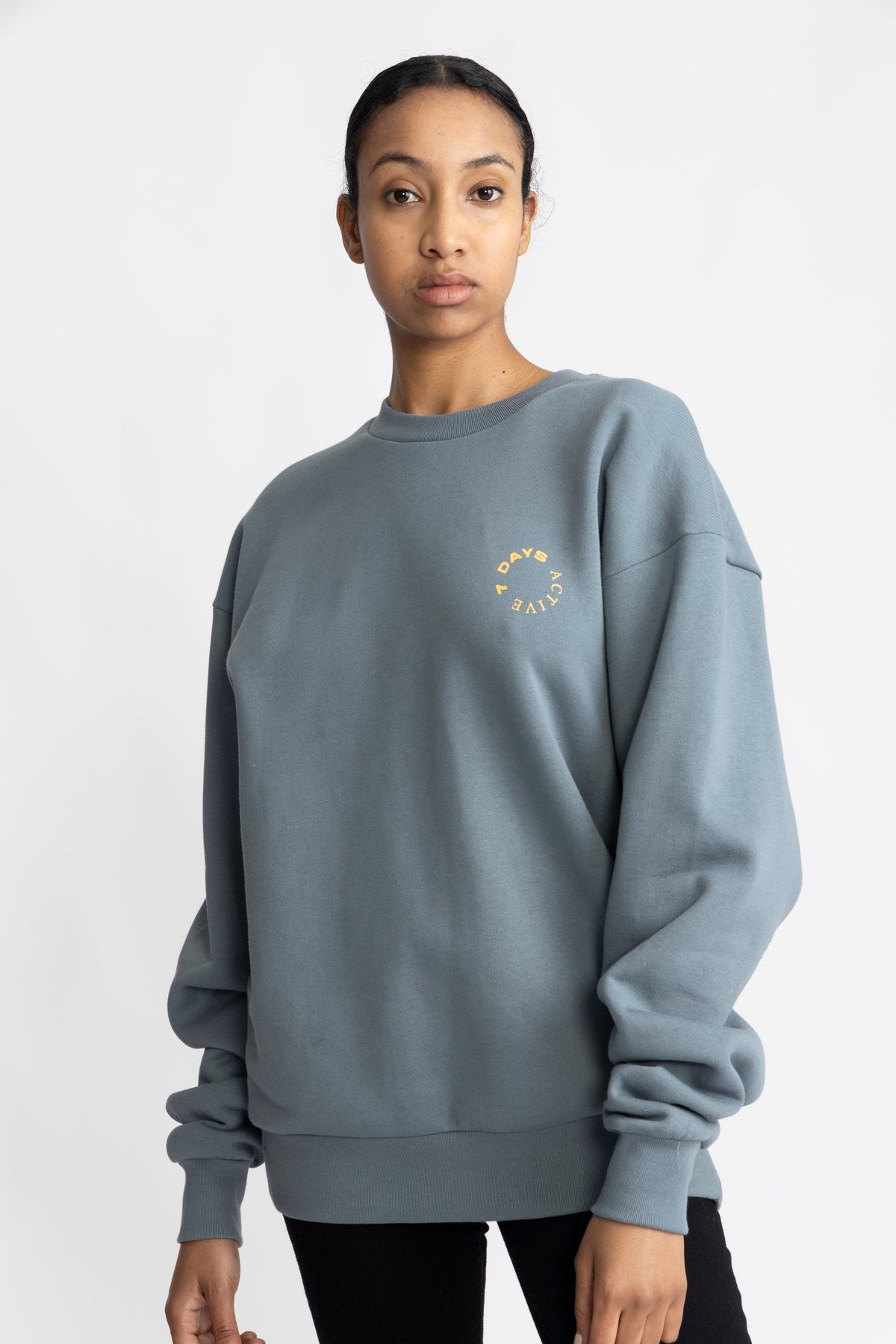 Organic Crewneck - Stormy Weather