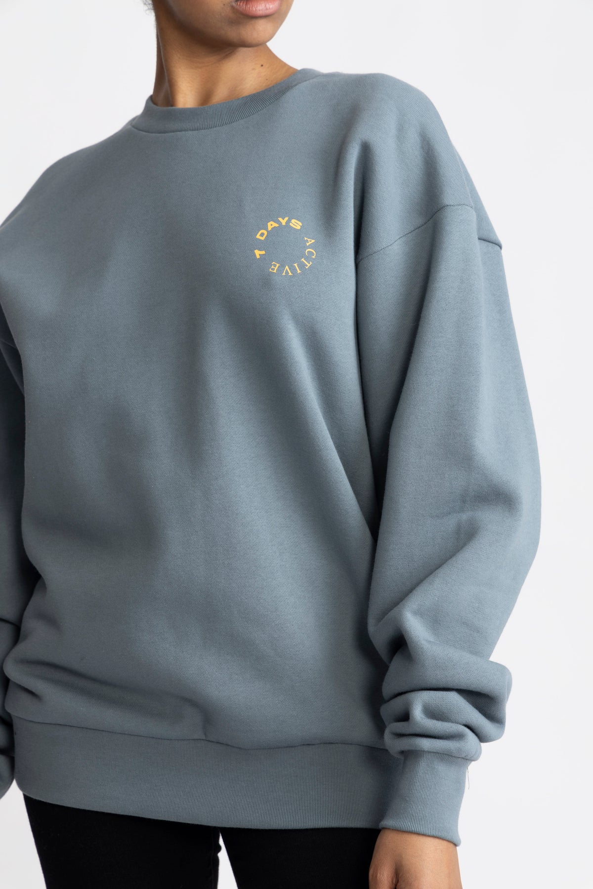 Organic Crewneck - Stormy Weather