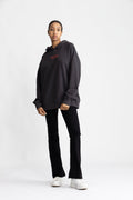 Isoli Rose Oversized Hoodie - Phantom
