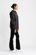Isoli Rose Oversized Hoodie - Phantom