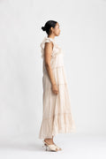 Ankita S Voile Dress - Sand