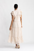 Ankita S Voile Dress - Sand