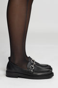 Shelly Buckle - Black/Silver