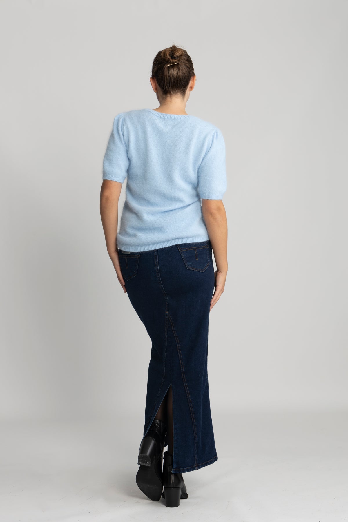 Sarah Pullover - Light Blue