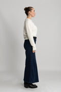 Nor Short Cardigan - Clear Cream
