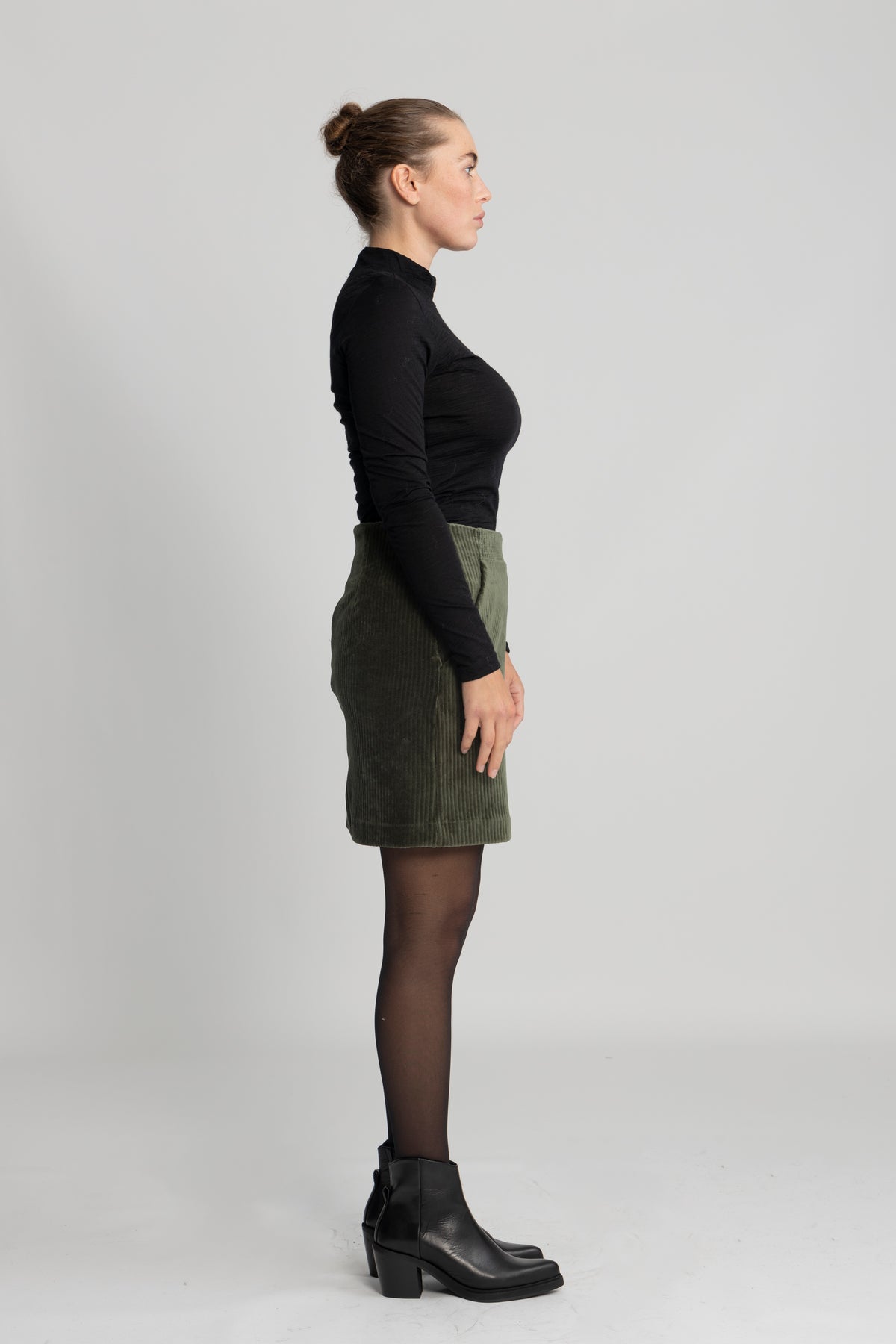 Wola LS High Neck - Svart