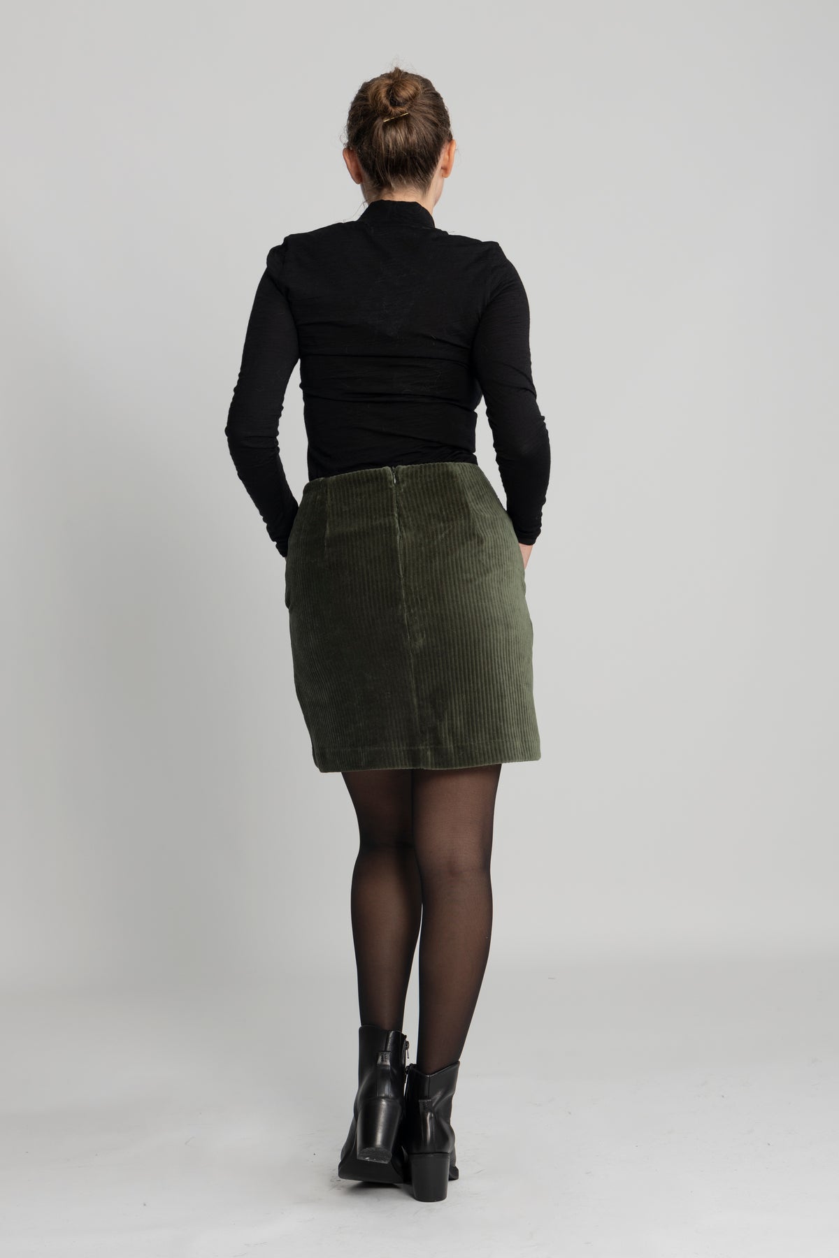 Wola LS High Neck - Svart