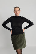 Wola LS High Neck - Svart