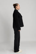 Alma Short Wool Jacket - Svart