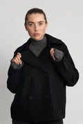 Alma Short Wool Jacket - Svart