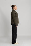Zoe Wool Jacket - Kalamata  Melange