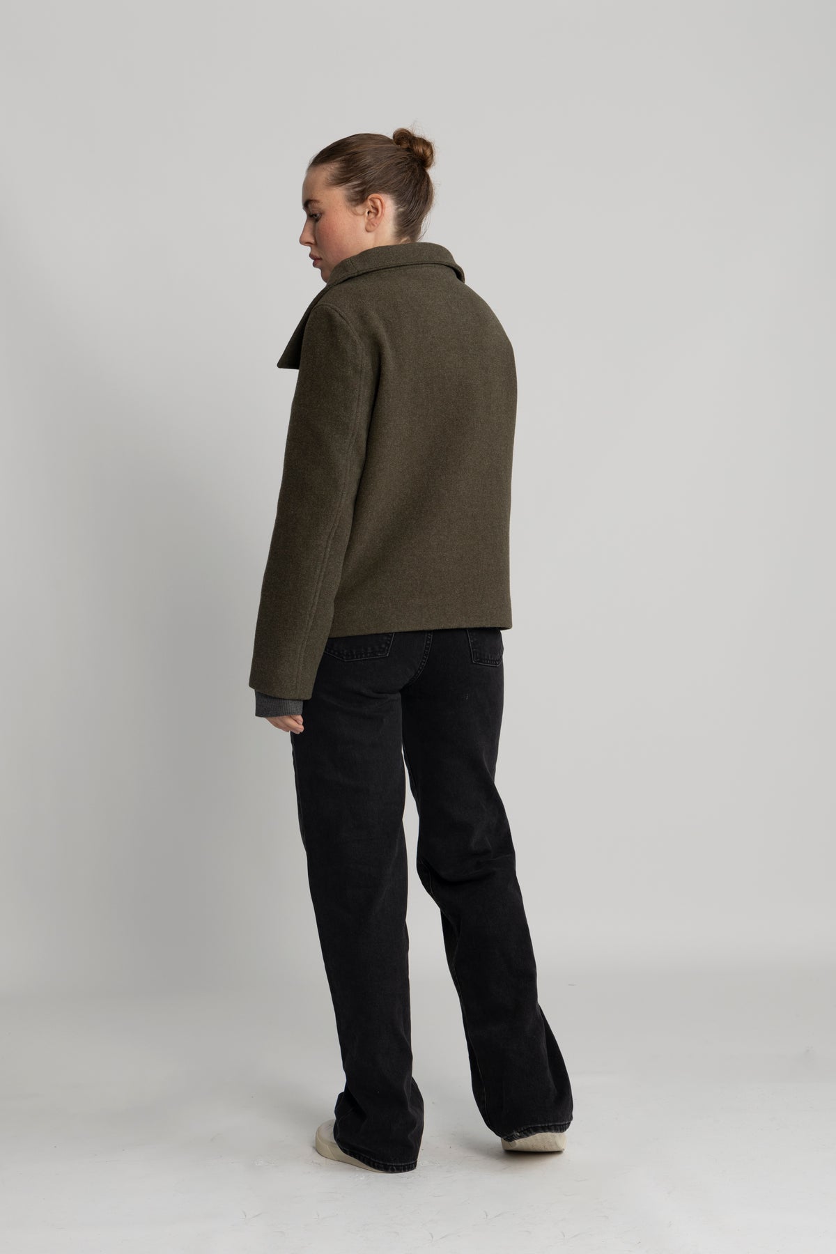 Zoe Wool Jacket - Kalamata  Melange