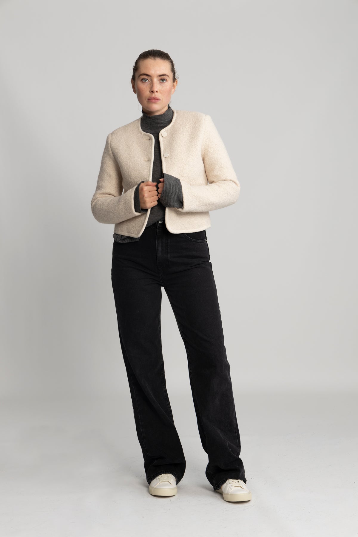 Cailana Jacket - Oatmeal