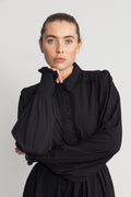 Yastilera LS Shirt Dress - Svart