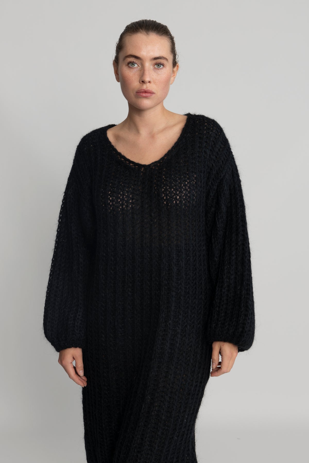 Jasmin Knit Dress - Svart