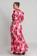 Kayla Maxi Dress - Floral Blur