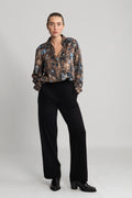 Violet Blouse - Nutmeg