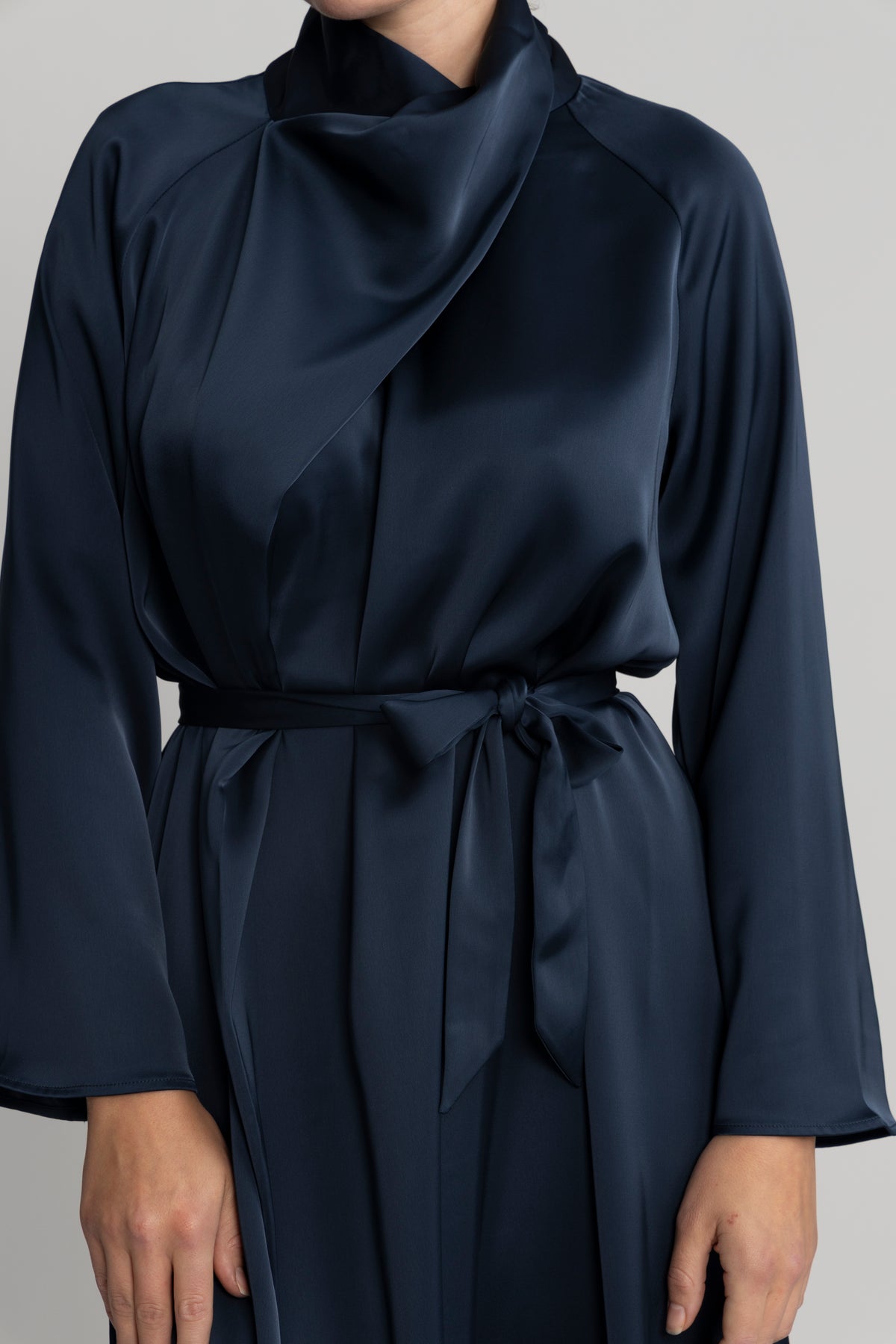 Garbo Dress - Dark Navy