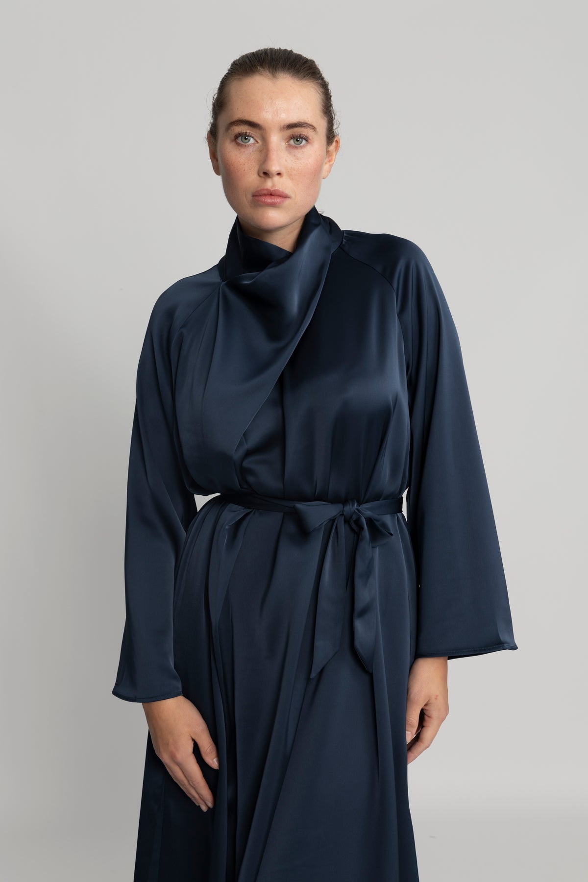 Garbo Dress - Dark Navy