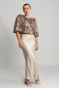 Sequins Jacket - Night Garden