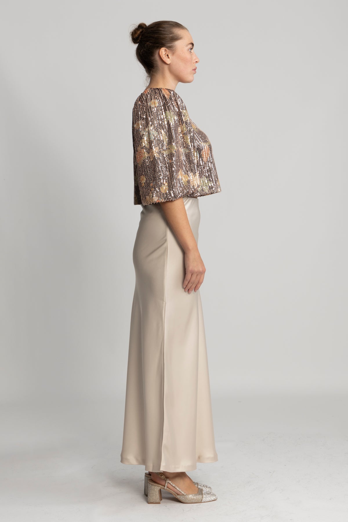 Sequins Jacket - Night Garden