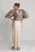 Sequins Jacket - Night Garden