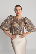 Sequins Jacket - Night Garden