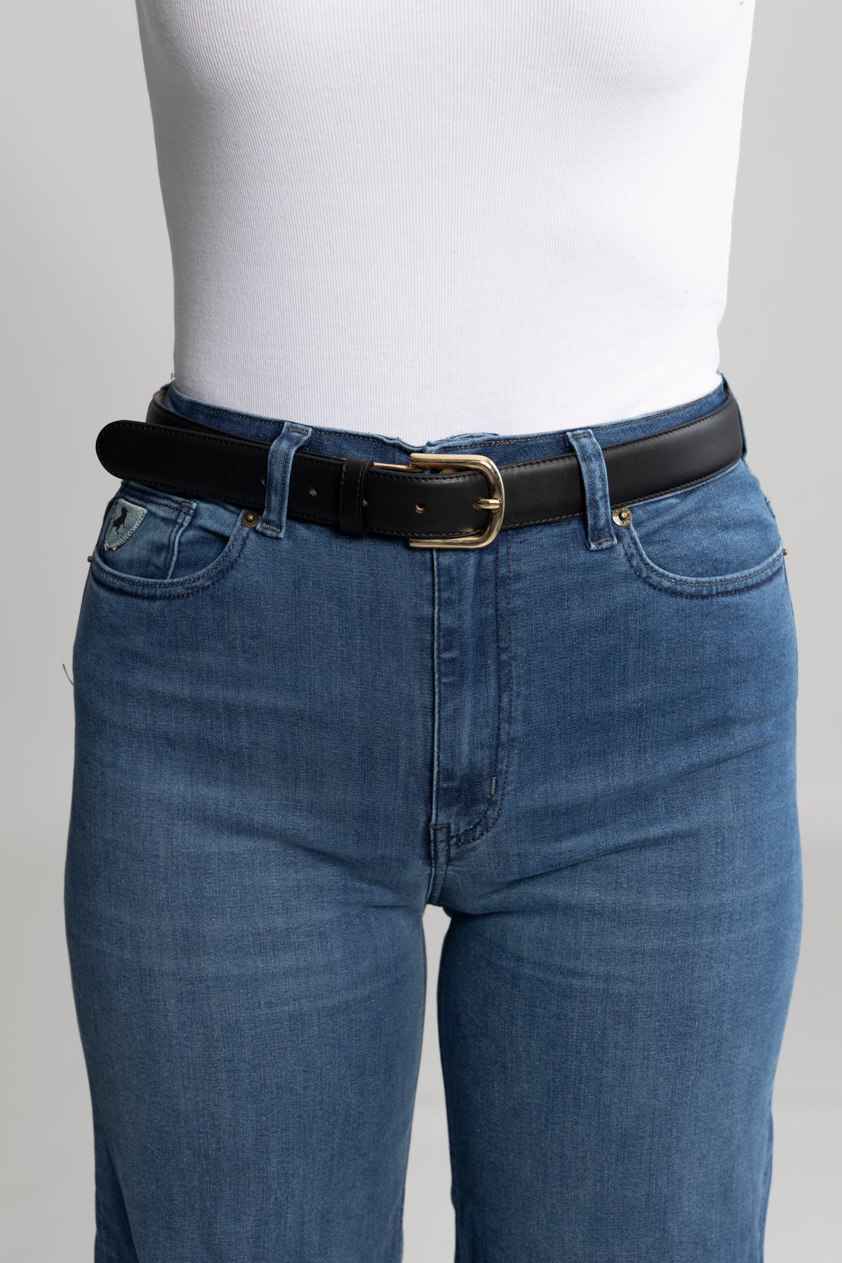 Ceinture Rose - Noir