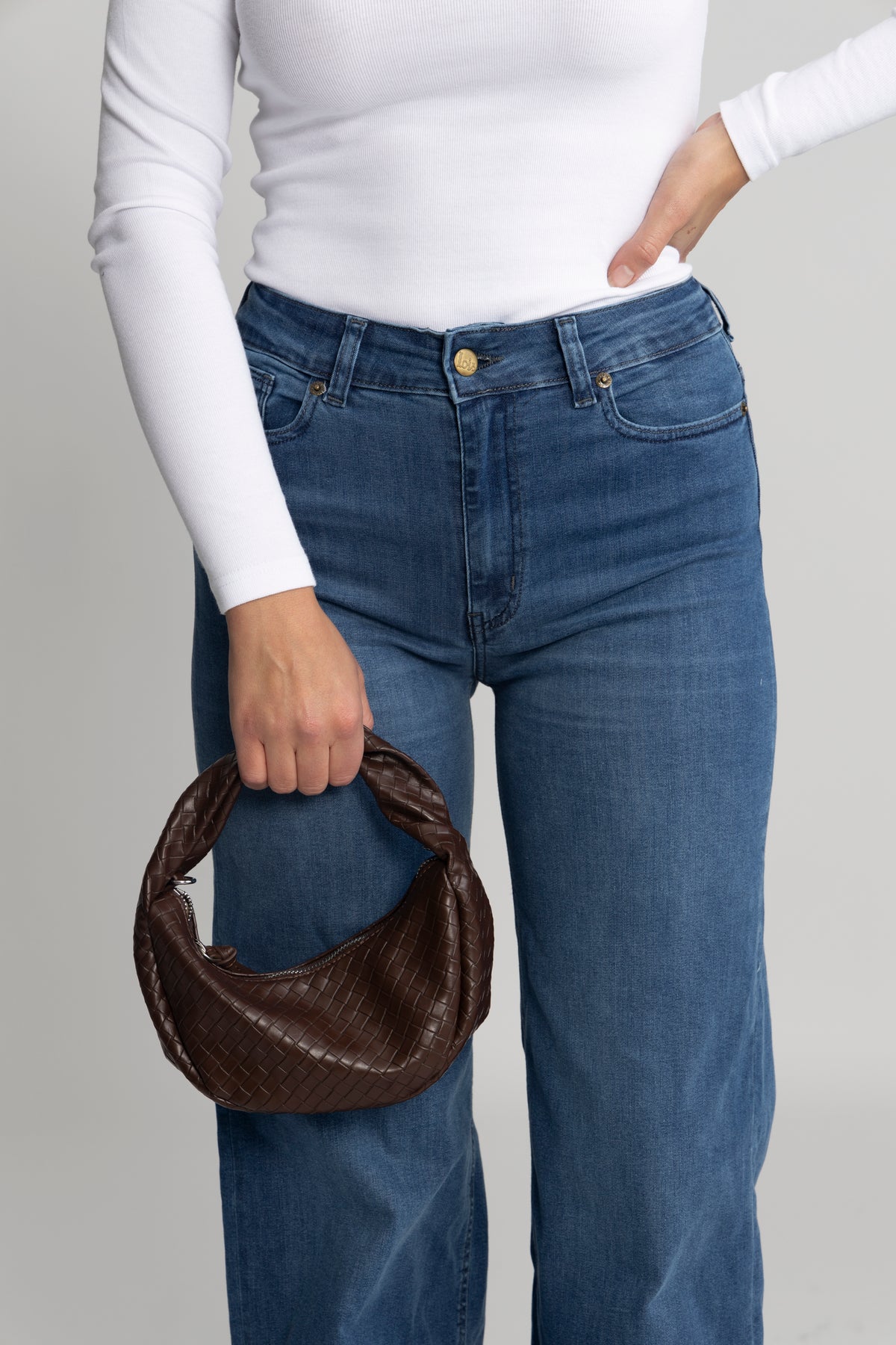 Rallo Talia Small Bag - Hot Fudge Brown