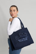 Large Easy Shopper Denim - Dark Navy