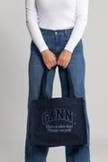 Large Easy Shopper Denim - Dark Navy