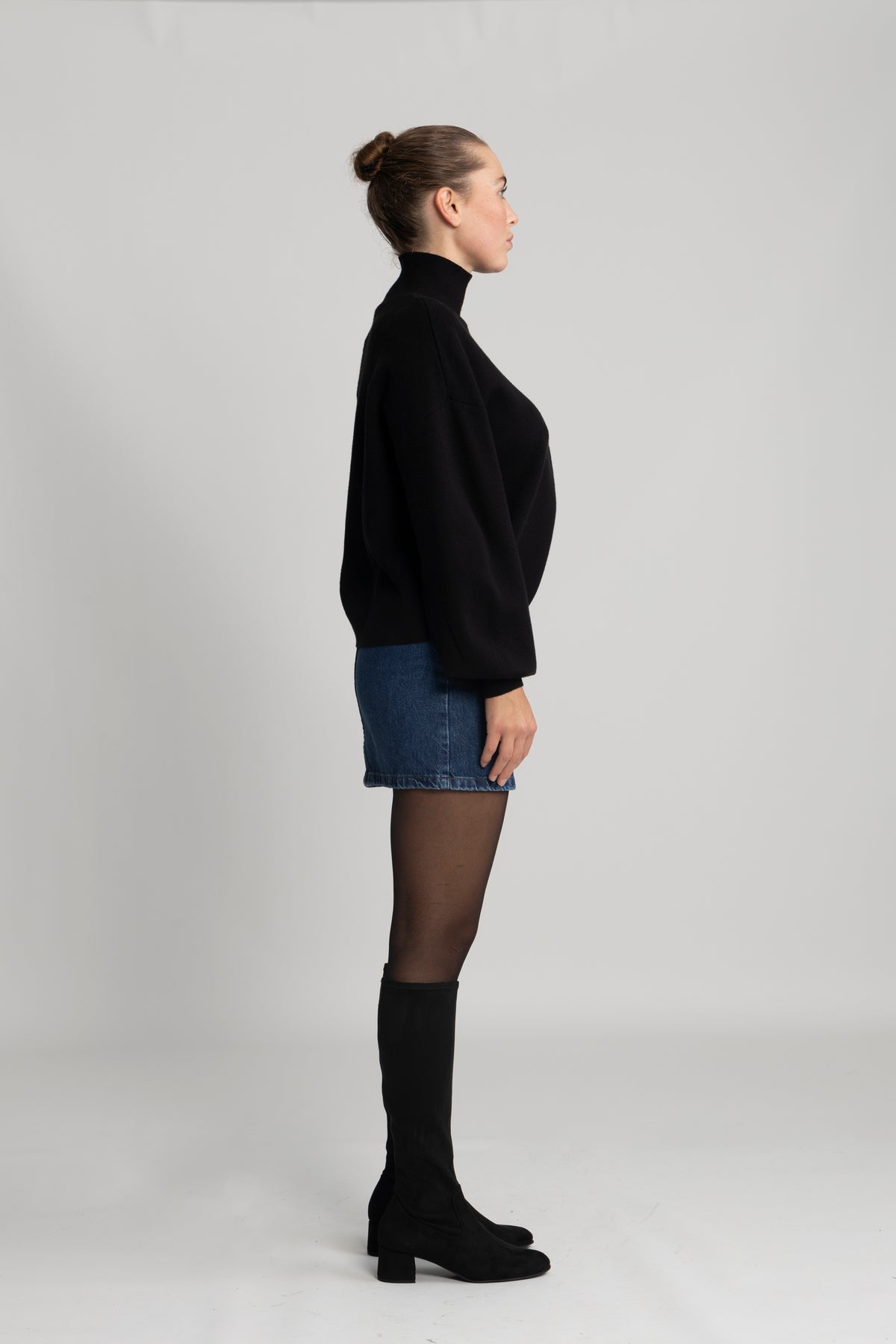 Mercy East M Pullover - Svart