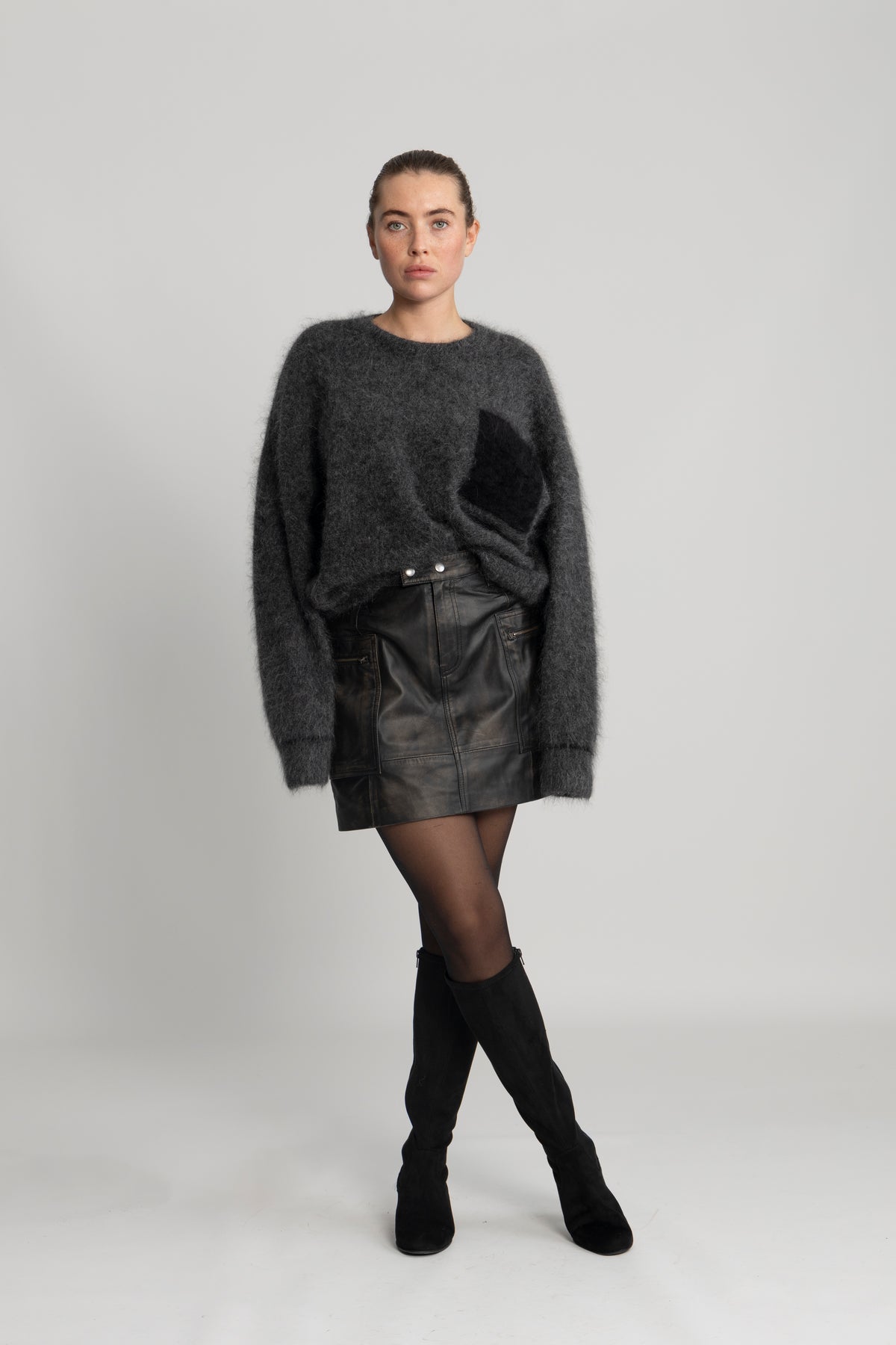 Alila Mohair Knit - Phantom