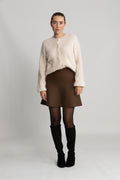Mercy East Skirt - Cocoa