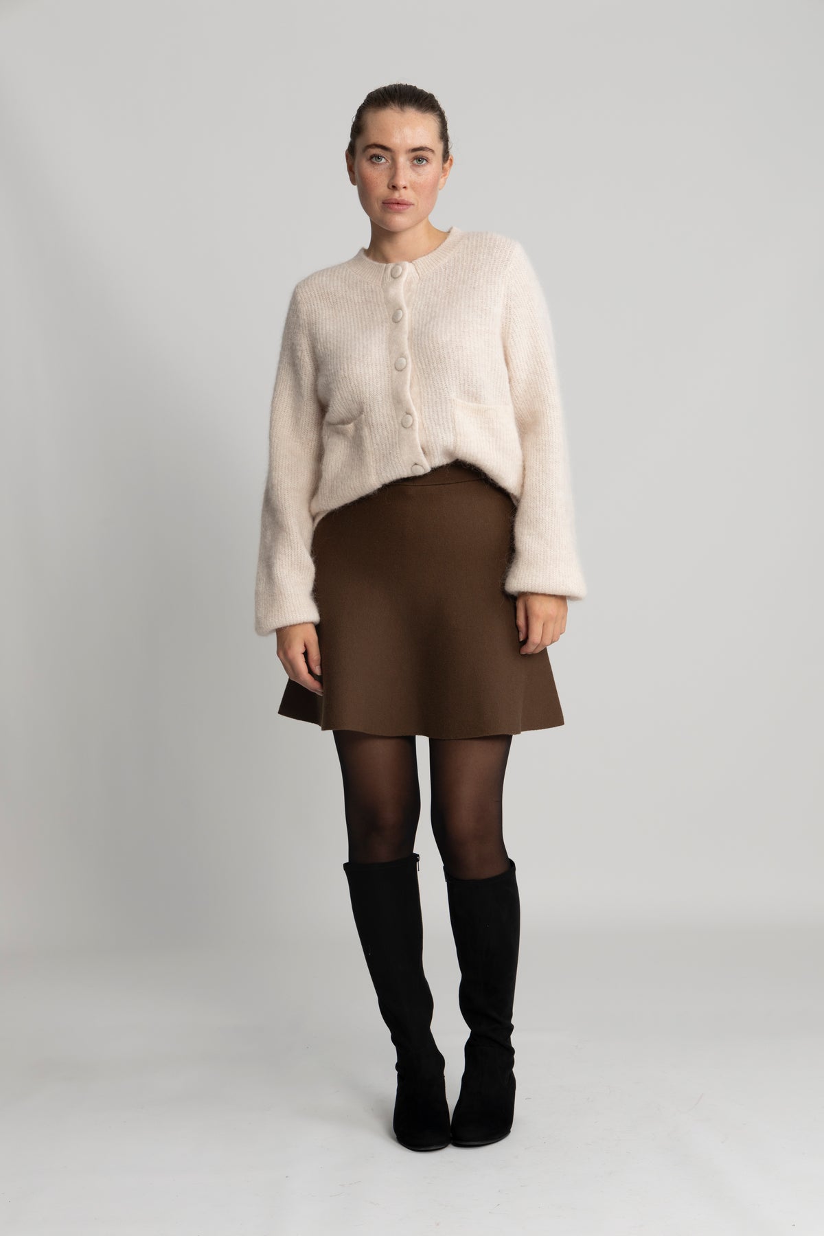 Mercy East Skirt - Cocoa