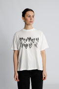Cade Tee Hearts - Ivory