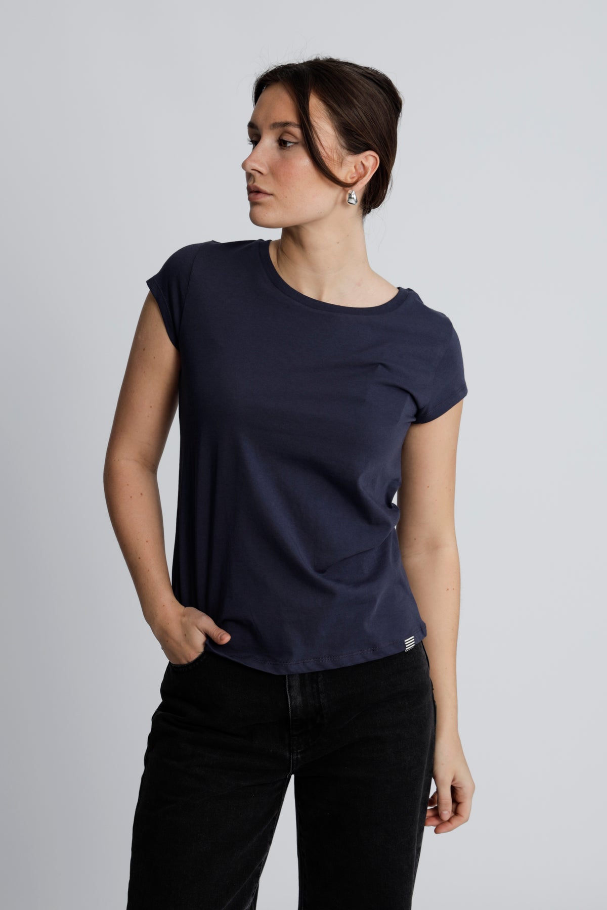 Organic Jersey Teasy Tee Fav - Parisian Night