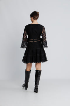 Millie Lace Dress - Black