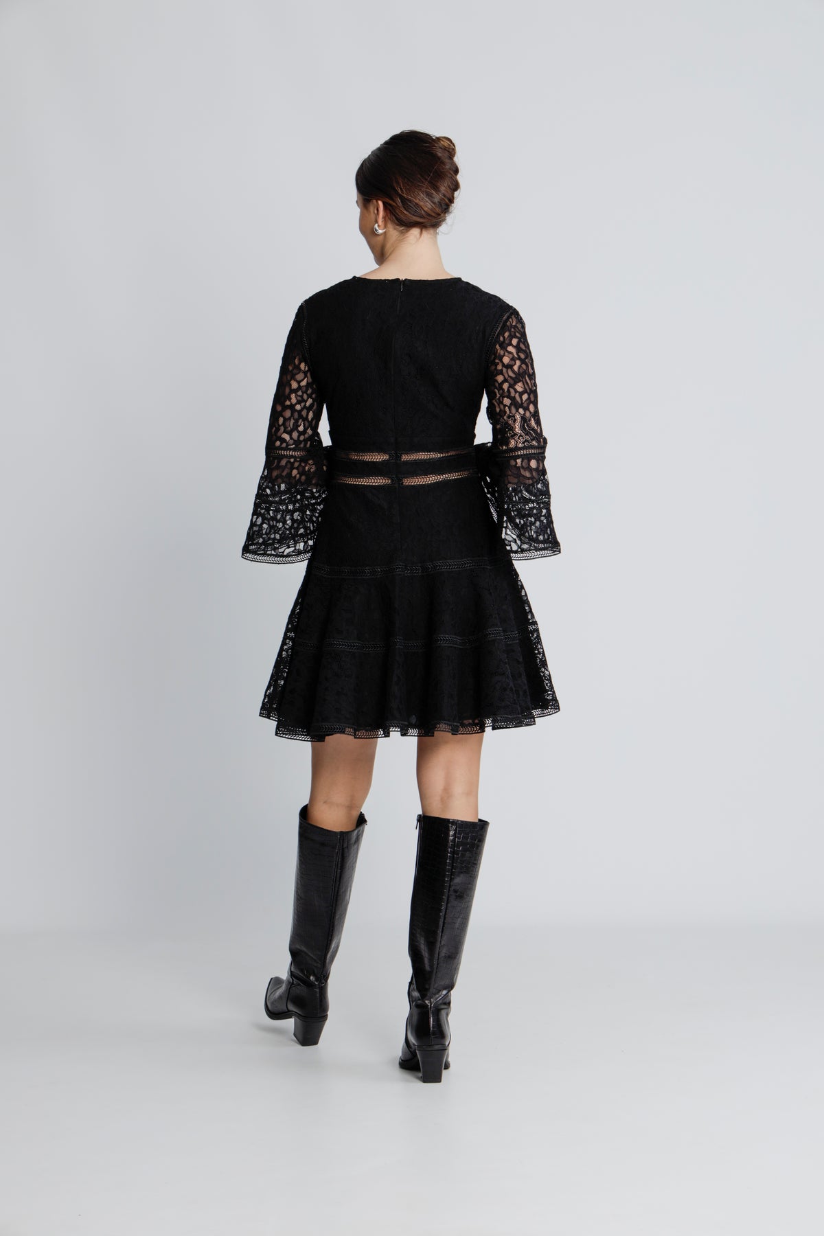 Millie Lace Dress - Black