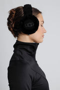 W Embroidered L Earmuffs - Svart