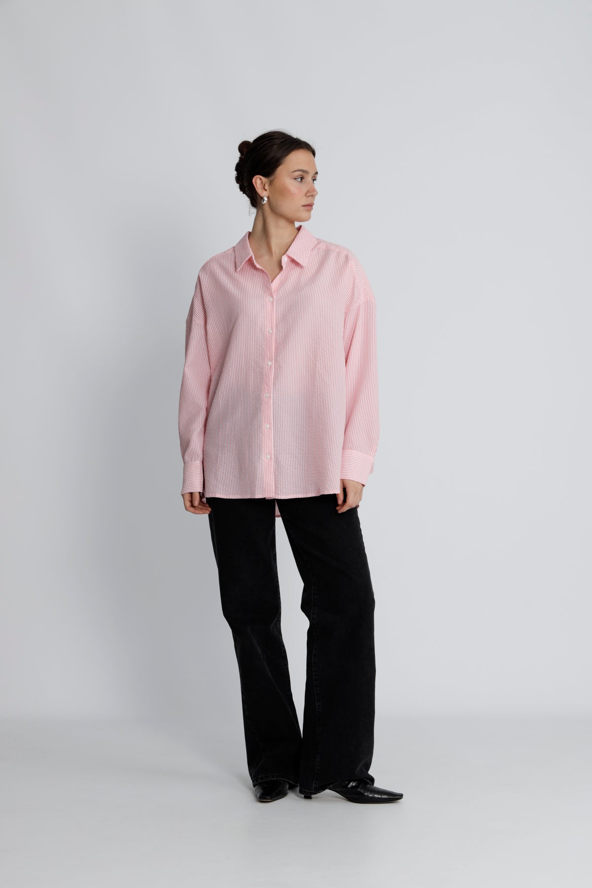 Sonja Skjorta - Coral Pink