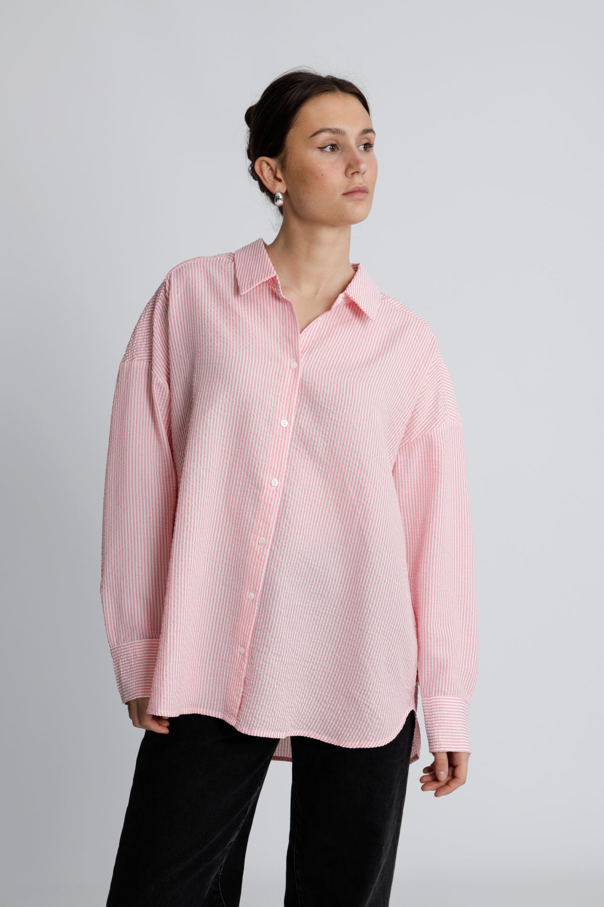 Sonja Skjorta - Coral Pink