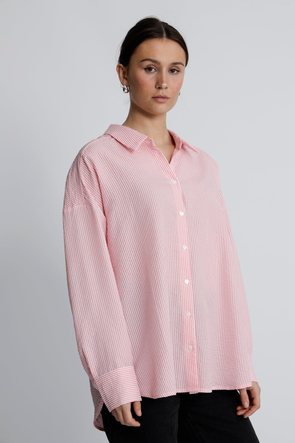 Sonja Skjorta - Coral Pink